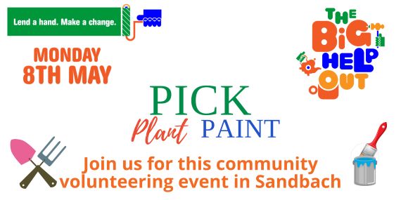 Big Help Out Sandbach: Pick, Plant, Paint!